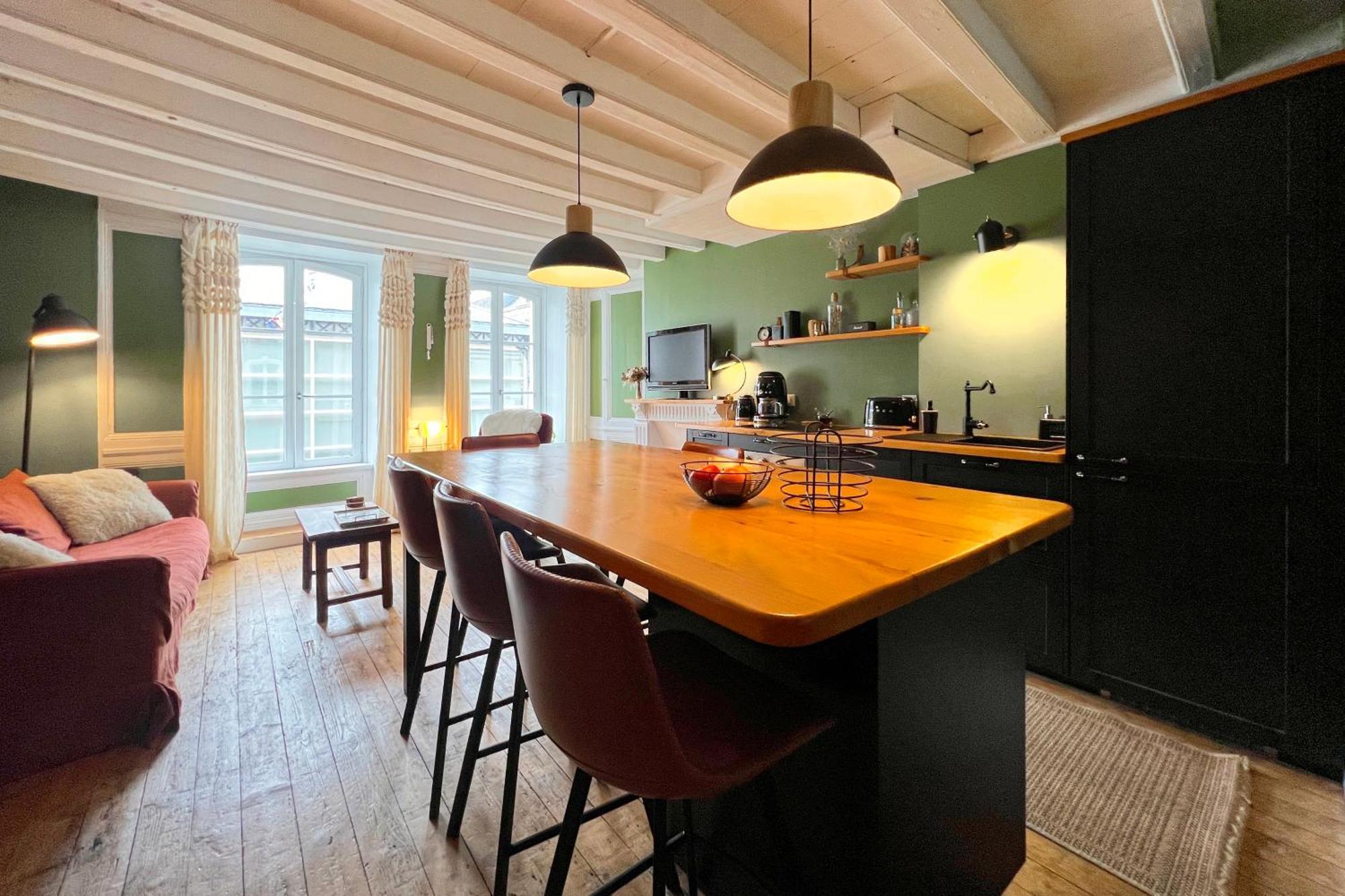 Appart De Charme, 2 Chambres En Centre Ville 瑟堡 外观 照片