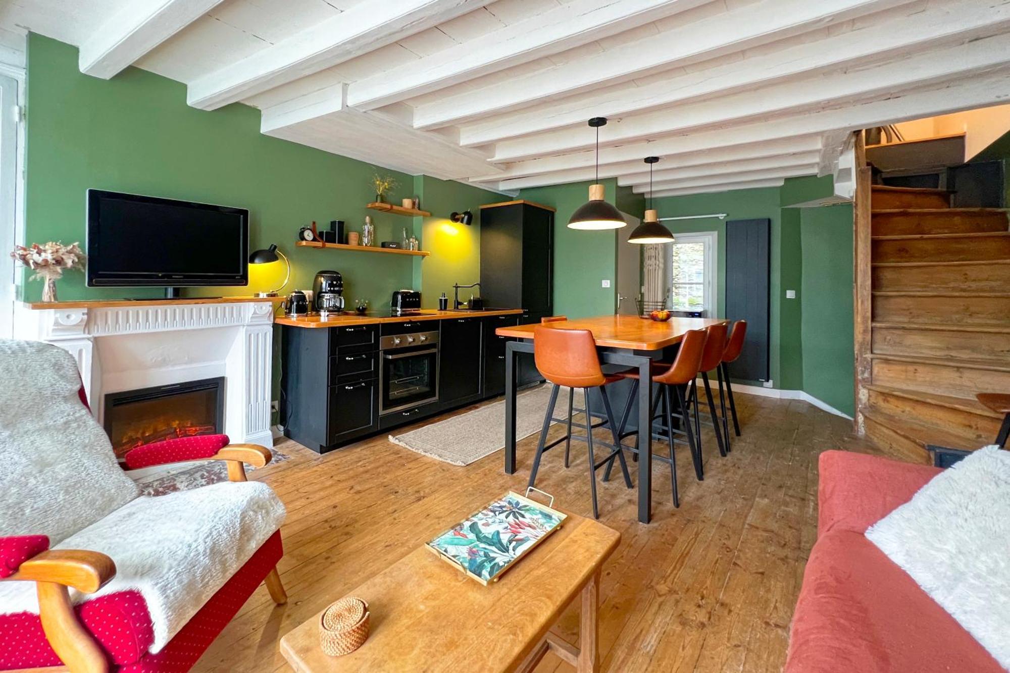 Appart De Charme, 2 Chambres En Centre Ville 瑟堡 外观 照片